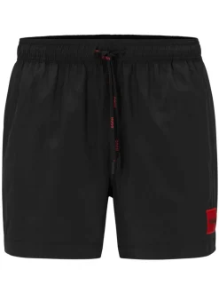 Badkleding*HUGO zwembroek met logo en voering