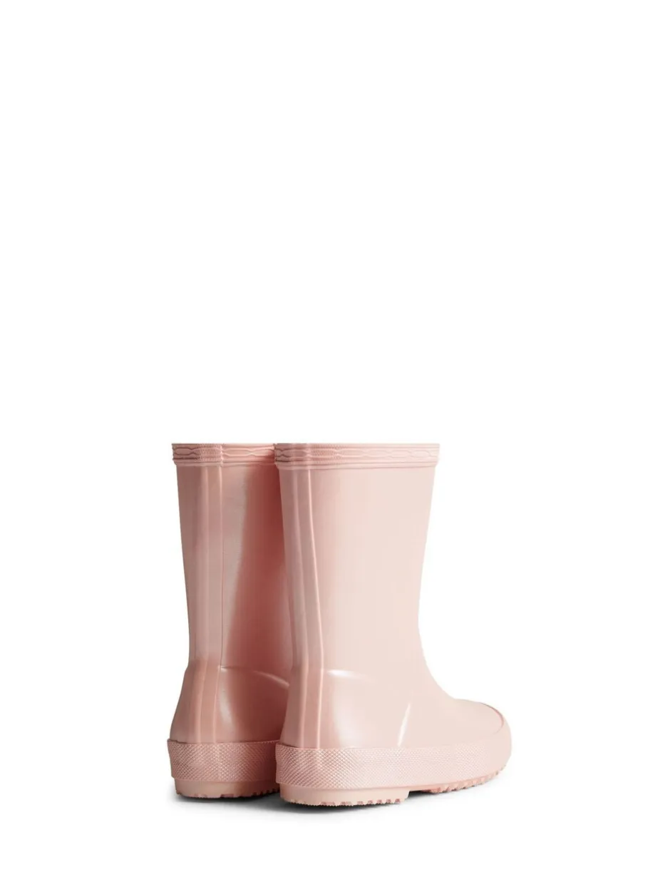 Laarzen|Hunter Kids Pink First Nebula Wellies