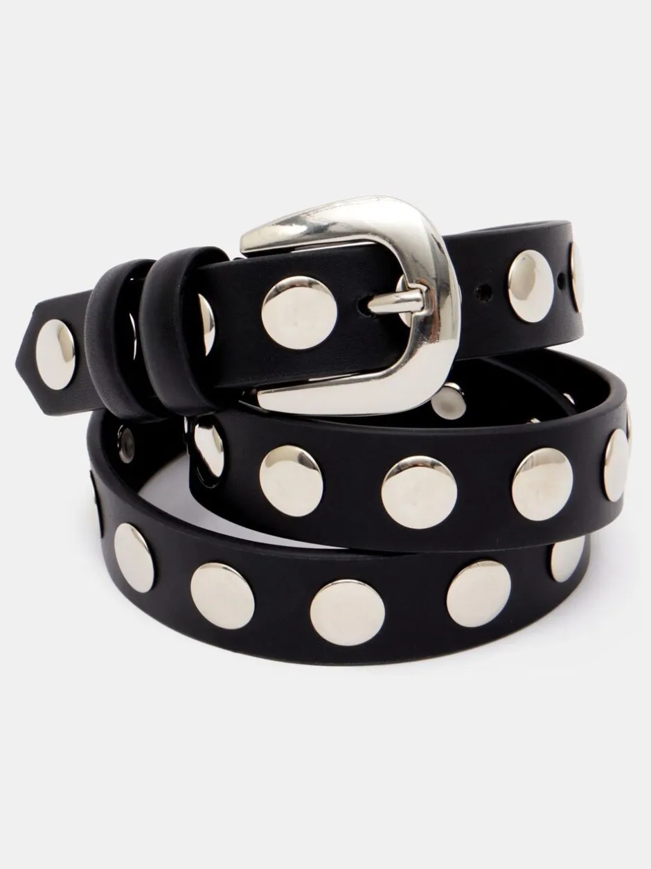 Ceintuurs|Hush Seren leren riem met studs