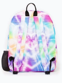 Tassen|Hype . Girls Pink Rainbow Heart Tie Dye Iconic Backpack