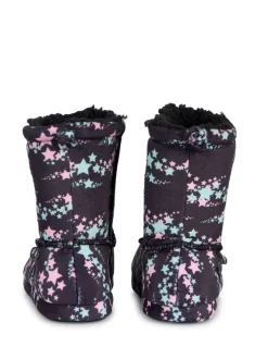 Pantoffels|Hype . Ristio Black Slippers