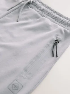 Joggingbroeken*Next - Interlock Soft Touch Cuffed Joggers Ice grey