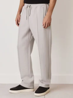 Joggingbroeken|Next - N. Premium Soft Touch Scuba Slim Fit Open Joggers Ice grey