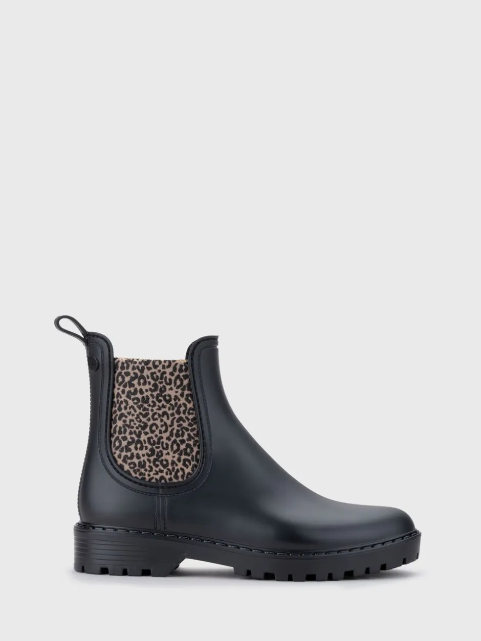 Laarzen*Igor Trak Leo Ankle Black Wellies