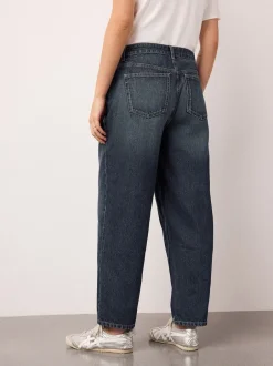 Jeans|Moederschap|Next - Maternity Barrel Denim Jeans Indigo