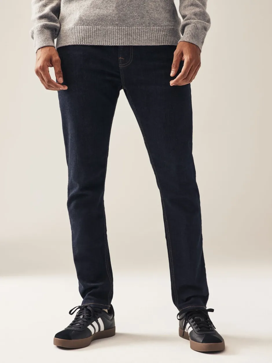 Jeans*Next Indigo blauwe wassing - Enkele - Skinny fit klassieke stretchy jeans