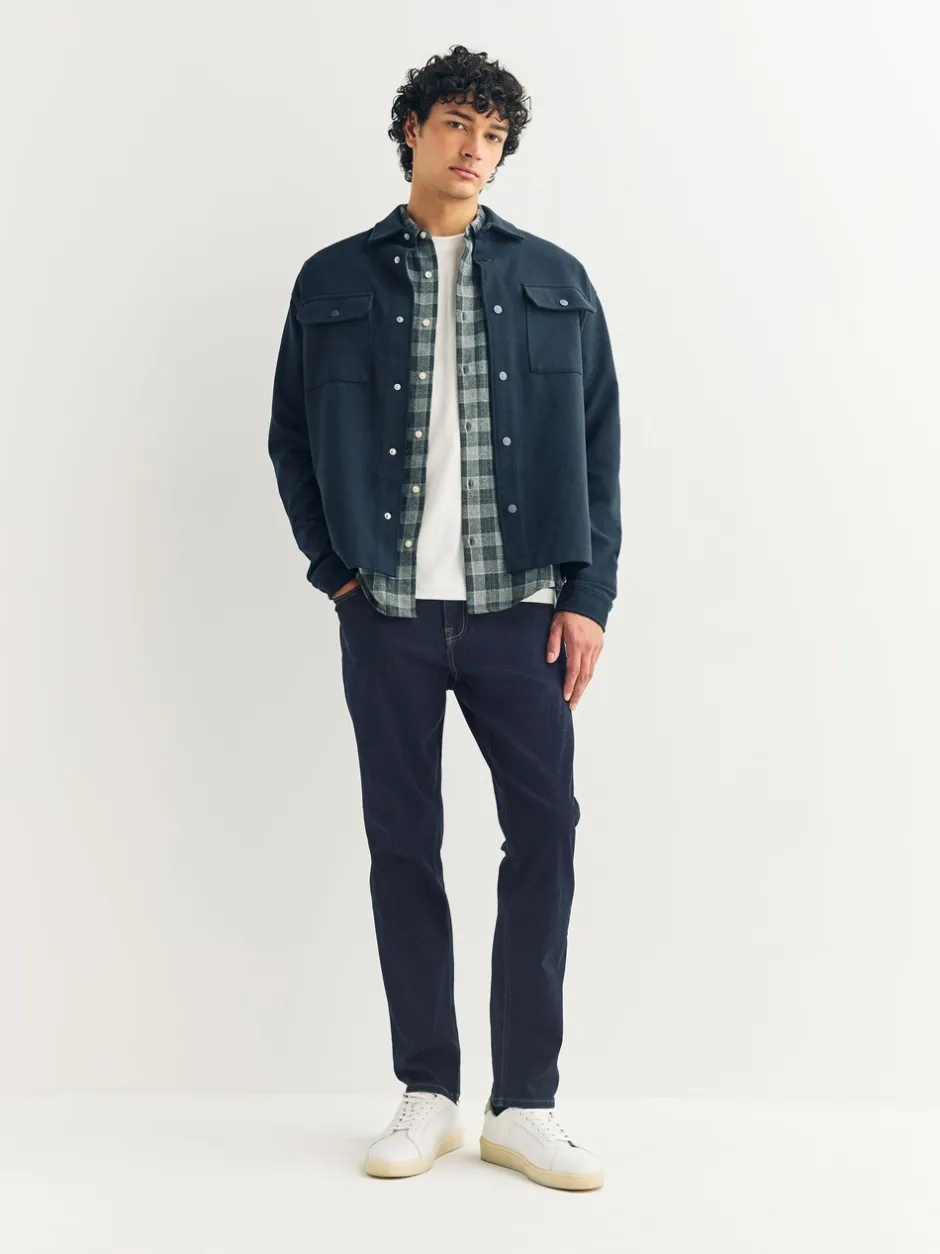 Jeans|Next Indigo blauwe wassing - Enkele - Slim fit klassieke stretchy jeans