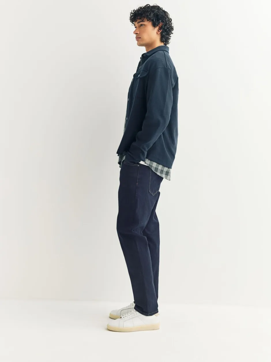 Jeans|Next Indigo blauwe wassing - Enkele - Slim fit klassieke stretchy jeans