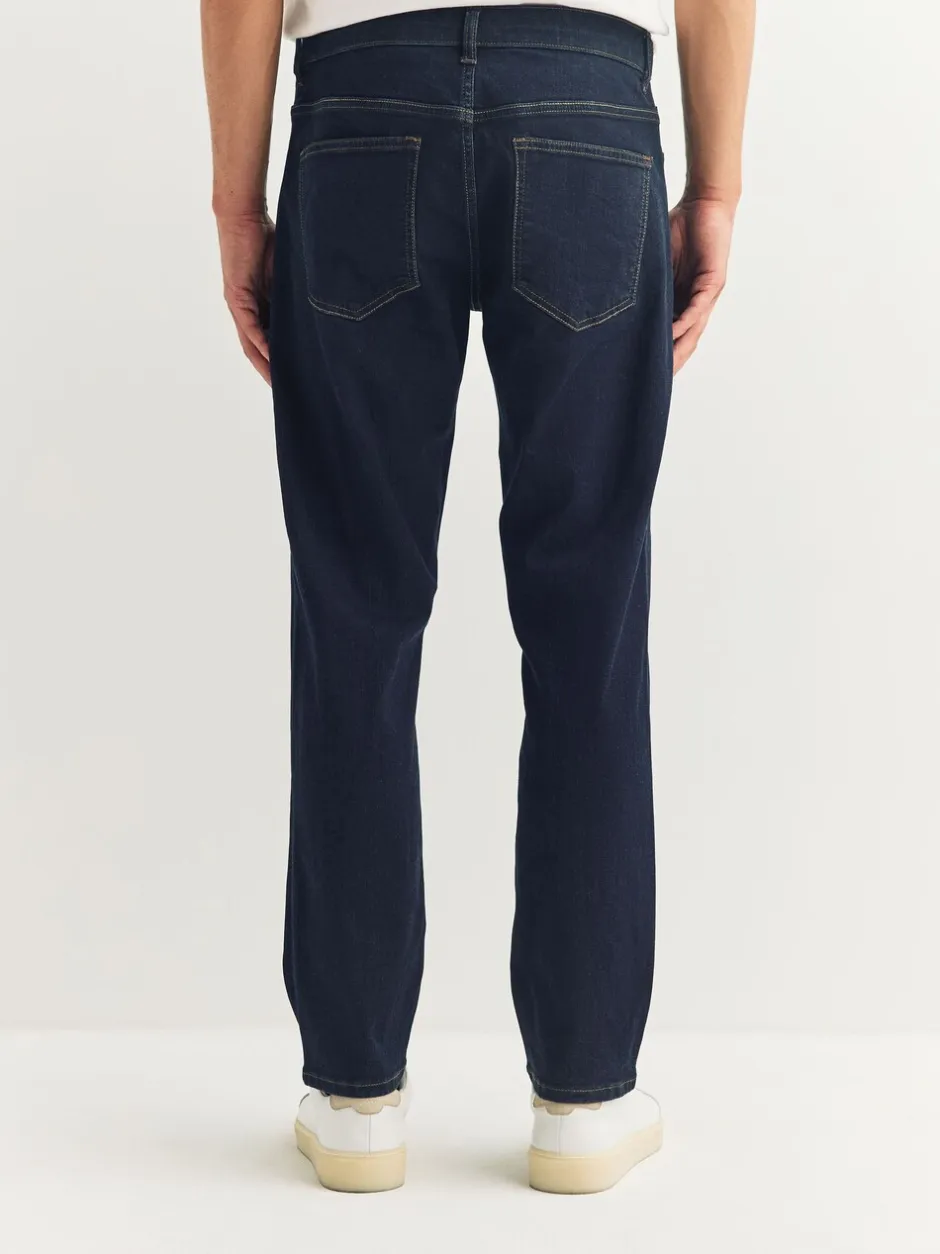 Jeans|Next Indigo blauwe wassing - Enkele - Slim fit klassieke stretchy jeans