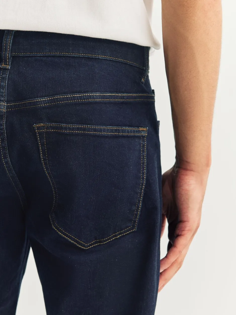 Jeans|Next Indigo blauwe wassing - Enkele - Slim fit klassieke stretchy jeans