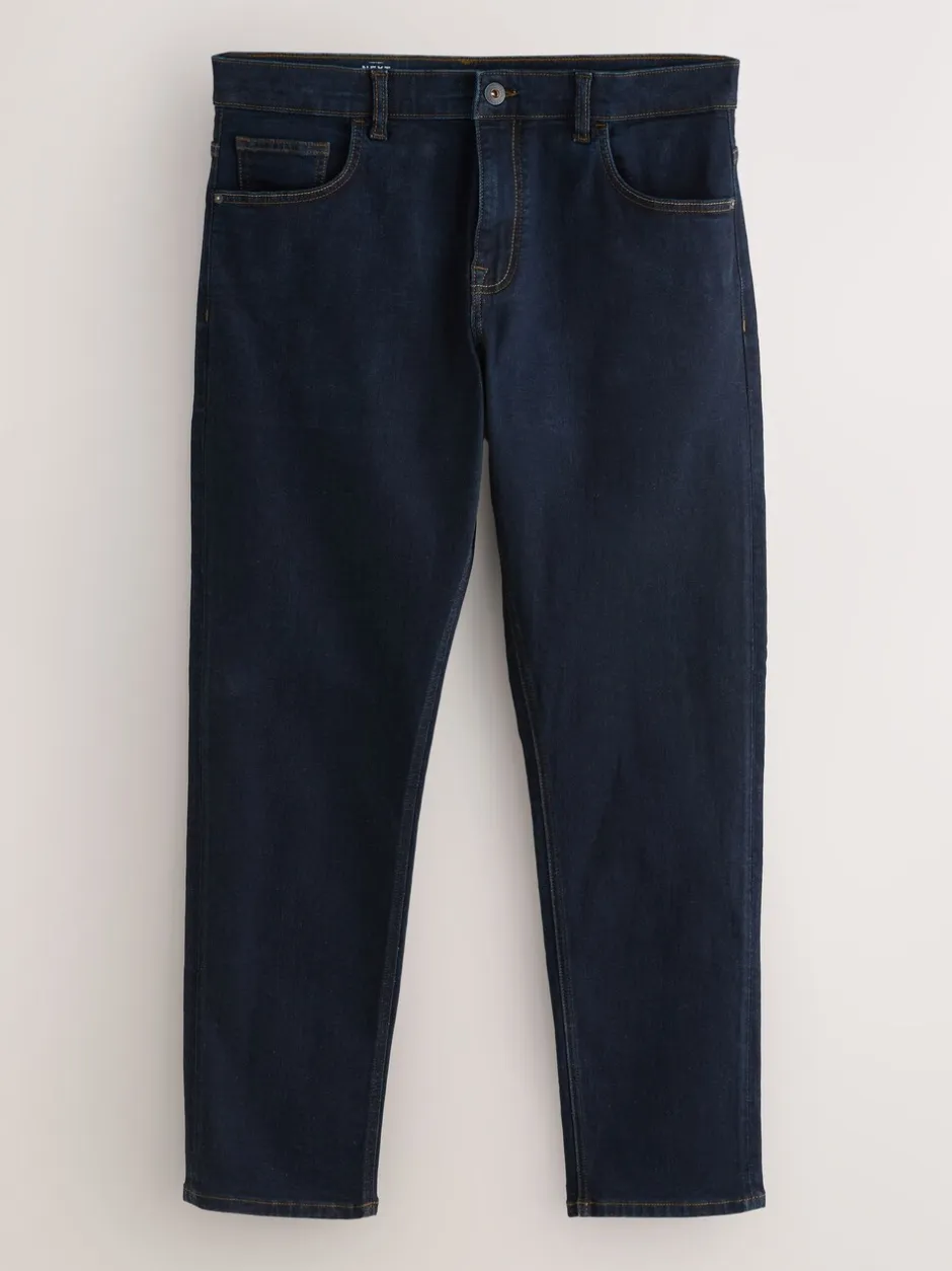 Jeans|Next Indigo blauwe wassing - Enkele - Slim fit klassieke stretchy jeans