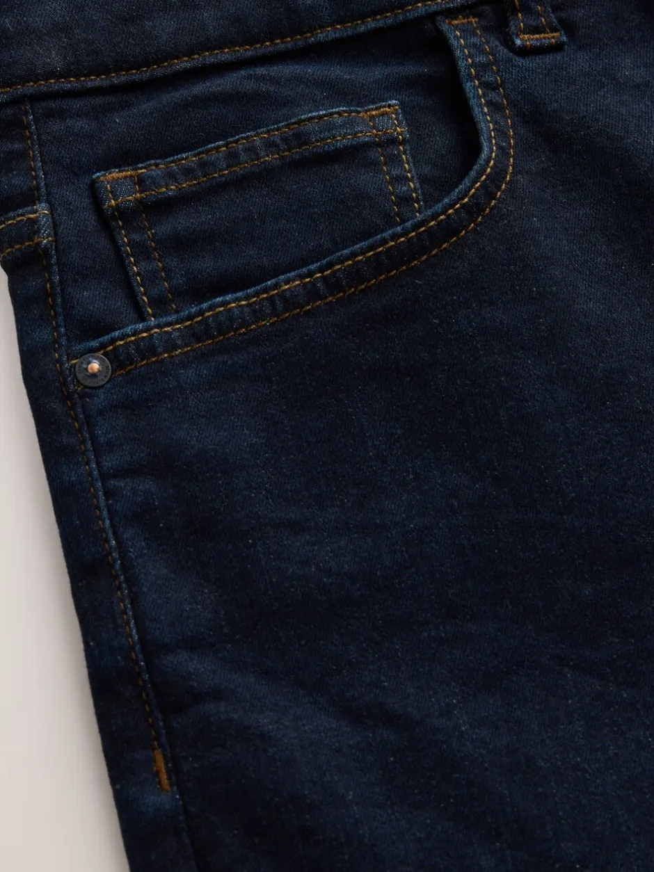 Jeans|Next Indigo blauwe wassing - Enkele - Slim fit klassieke stretchy jeans