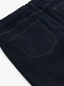 Jeans*Next Indigo blauwe wassing - Klassieke stretchjeans met standaard taps toelopende pasvorm