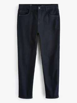 Jeans*Next Indigo blauwe wassing - Klassieke stretchjeans met standaard taps toelopende pasvorm