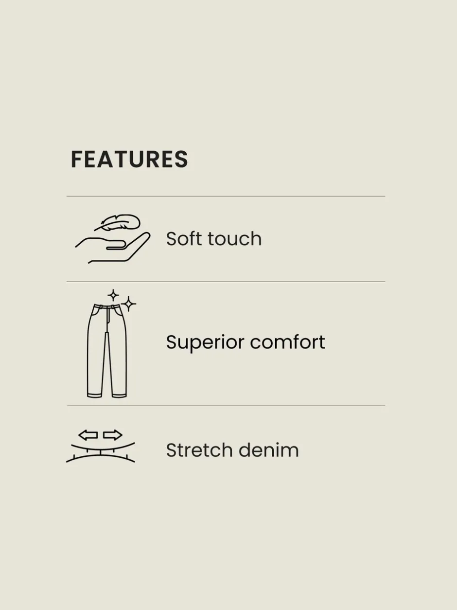 Jeans|Next Indigo blauwe wassing - Slim Fit - Comfortabele stretchjeans