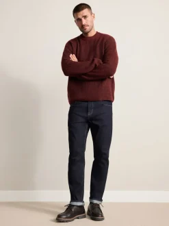 Jeans|Next - Slim Fit - Signature Selvedge Denim Jeans Indigo blauwe wassing