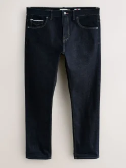 Jeans|Next - Slim Fit - Signature Selvedge Denim Jeans Indigo blauwe wassing