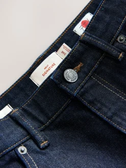 Jeans|Next - Slim Fit - Signature Selvedge Denim Jeans Indigo blauwe wassing