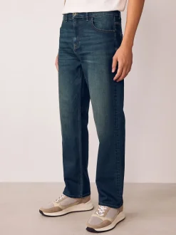 Jeans*Next - Straight fit - Authentieke stretch denim jeans Indigoblauw