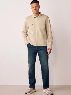 Jeans*Next - Straight fit - Authentieke stretch denim jeans Indigoblauw