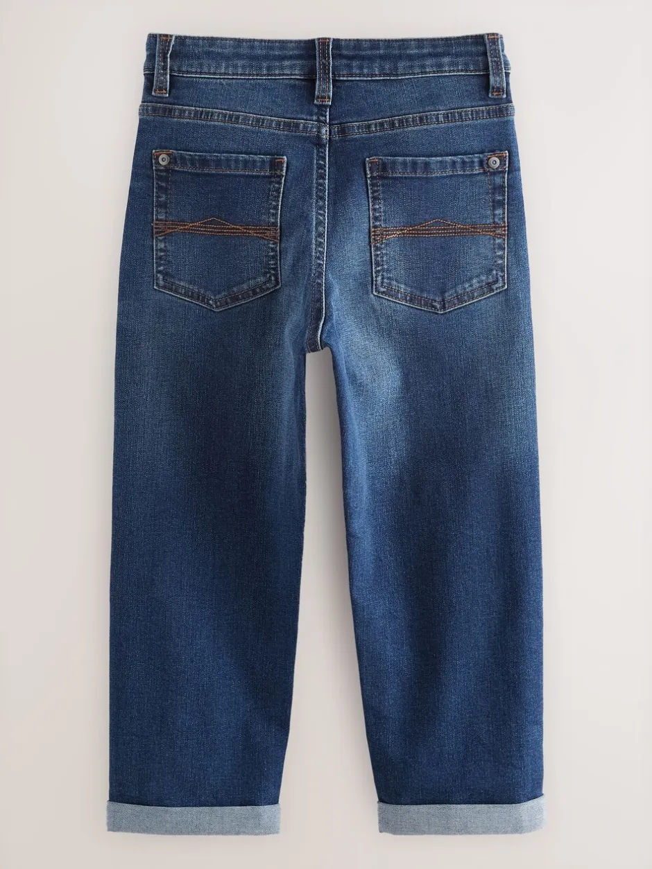 Jeans*Next Indigoblauw - Stretchjeans (3-17jr)