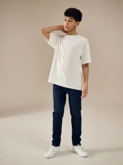 Jeans*Next Indigoblauw - Stretchjeans (3-17jr)