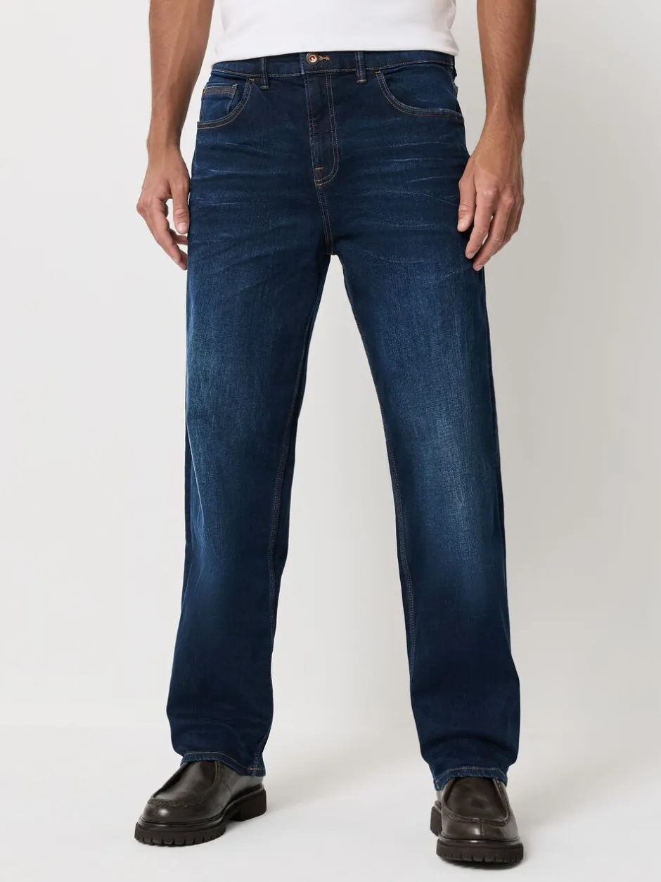 Jeans*Next - Relaxed fit - Authentieke stretch denim jeans Inktblauw