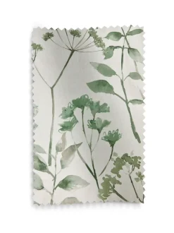 Gordijnen|Gordijnen*Next Isla - Verduisterende/thermische plooigordijnen met bloemenprint Groen