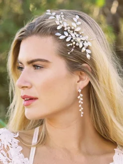 Haaraccessoires*Ivory & Co berkkleurige clip