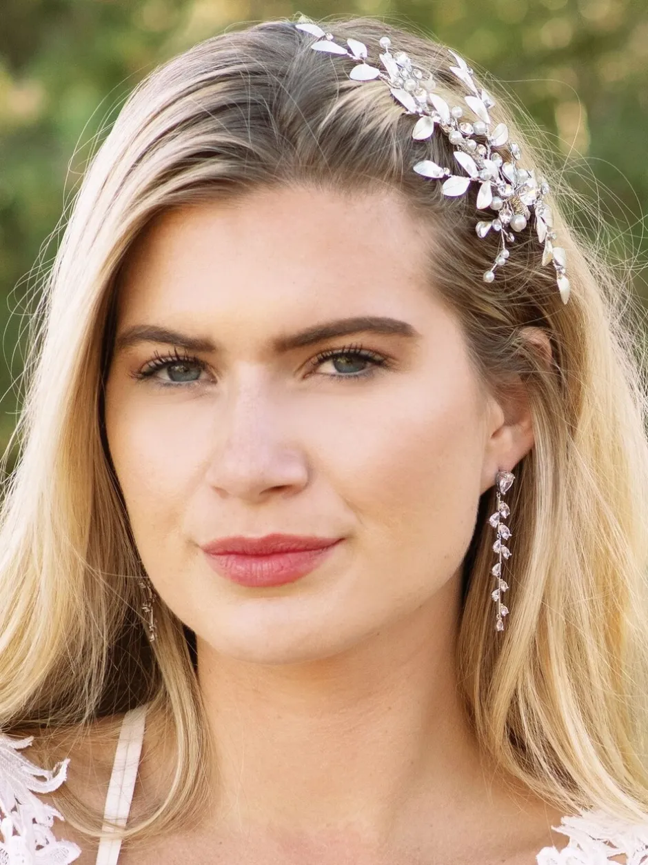 Haaraccessoires*Ivory & Co berkkleurige clip