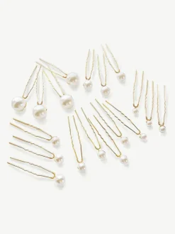 Haaraccessoires*Ivory & Co Pearl Hairpin Set