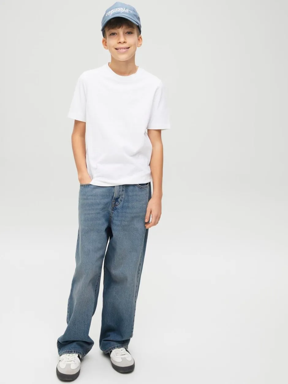 Jeans*JACK & JONES JUNIOR Blue Ron Extra Baggy Fit Jeans