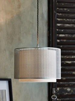 Lampenkappen|Verlichting*Next Jada - Eenvoudig te verstellen lampenkap Zilver