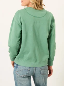 Hoody's En Sweatshirts*Fat Face - FatFace - sweatshirt met ronde hals Jadegroen