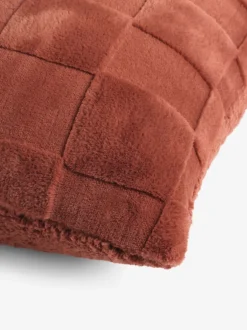 Kussentjes En Plaids|Kussentjes En Plaids|Next Jasper Checkerboard Cushion Oranje