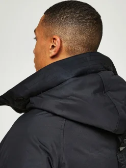 Jassen En Jacks*Zavetti Canada - Abelli voor heren 2.0 Bomberjack met capuchon Jet black