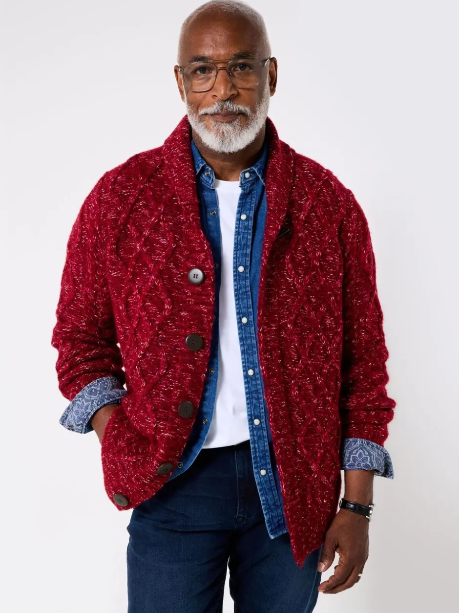 Gebreide Kleding|Joe Browns Toggle Cable Cardigan