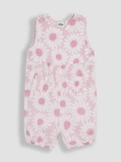 Tuinbroeken|Jojo Maman Bébé - bretelbroeken van 100% katoen met print