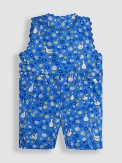 Tuinbroeken|Jojo Maman Bébé - bretelbroeken van 100% katoen met print