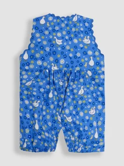 Tuinbroeken|Jojo Maman Bébé - bretelbroeken van 100% katoen met print