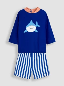 Badkleding|Badkleding*Jojo Maman Bébé - 2-delige set van surfhemdje