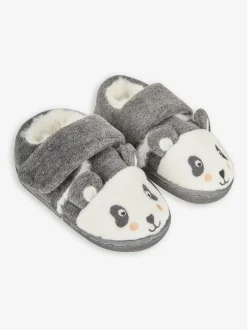 Pantoffels|Pantoffels*Jojo Maman Bébé - Gemakkelijk pantoffels met pandabeertje voor meisjes