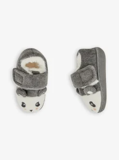 Pantoffels|Pantoffels*Jojo Maman Bébé - Gemakkelijk pantoffels met pandabeertje voor meisjes