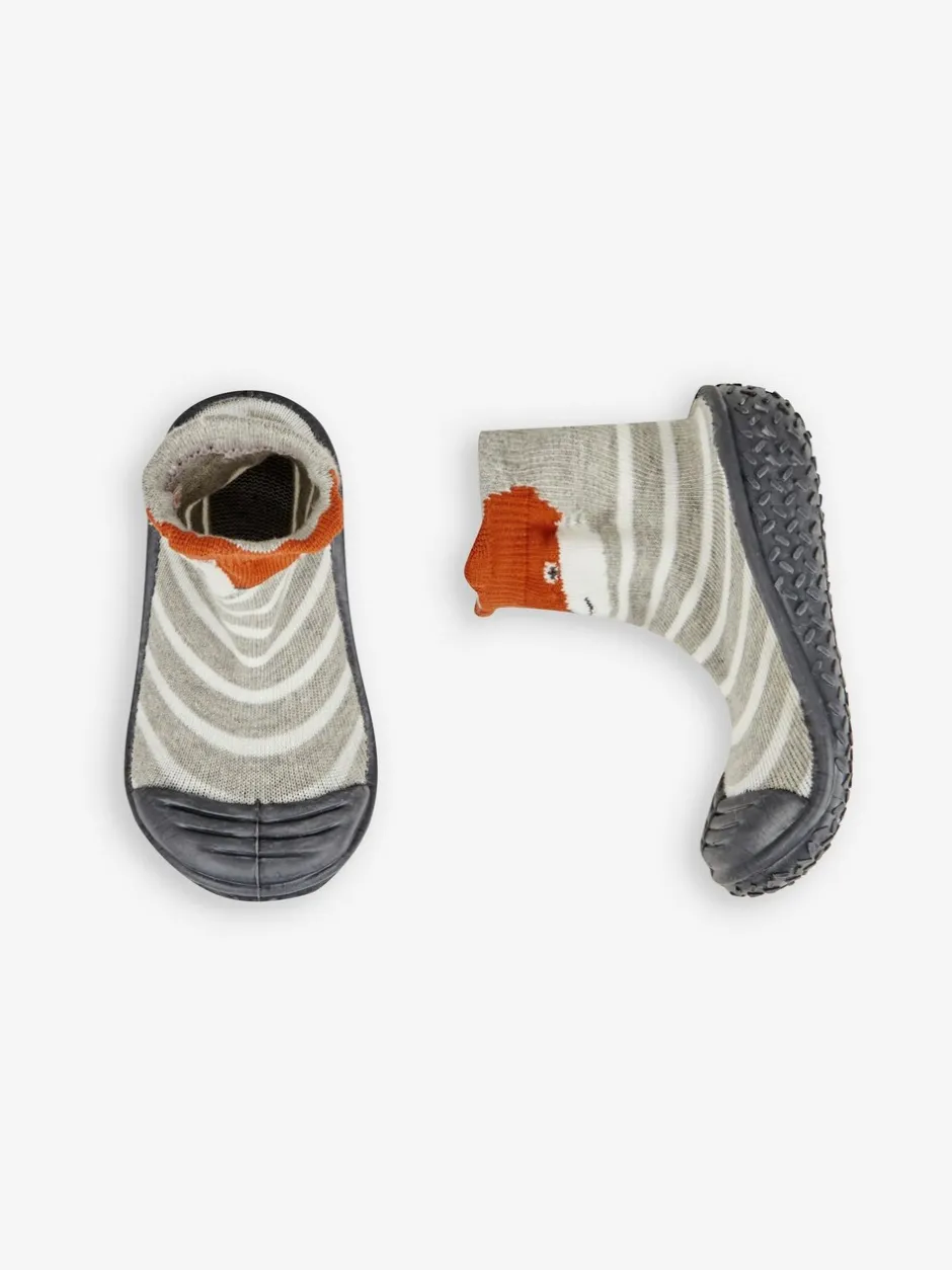 Pantoffels|Pantoffels*Jojo Maman Bébé - Indoor Outdoor pantoffelsokken met vos