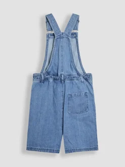 Tuinbroeken|Jumpsuits En Playsuits*Jojo Maman Bébé - Korte denim bretelbroeken
