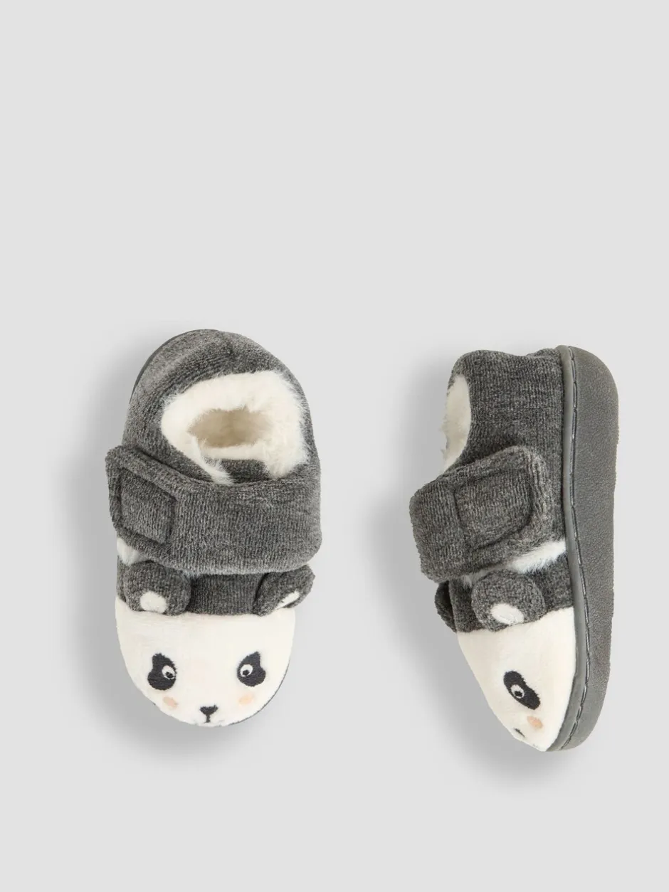 Pantoffels|Pantoffels|Jojo Maman Bébé - Pantoffels met panda