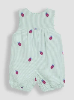 Tuinbroeken|Jojo Maman Bébé - Tuinbroek met borduursel