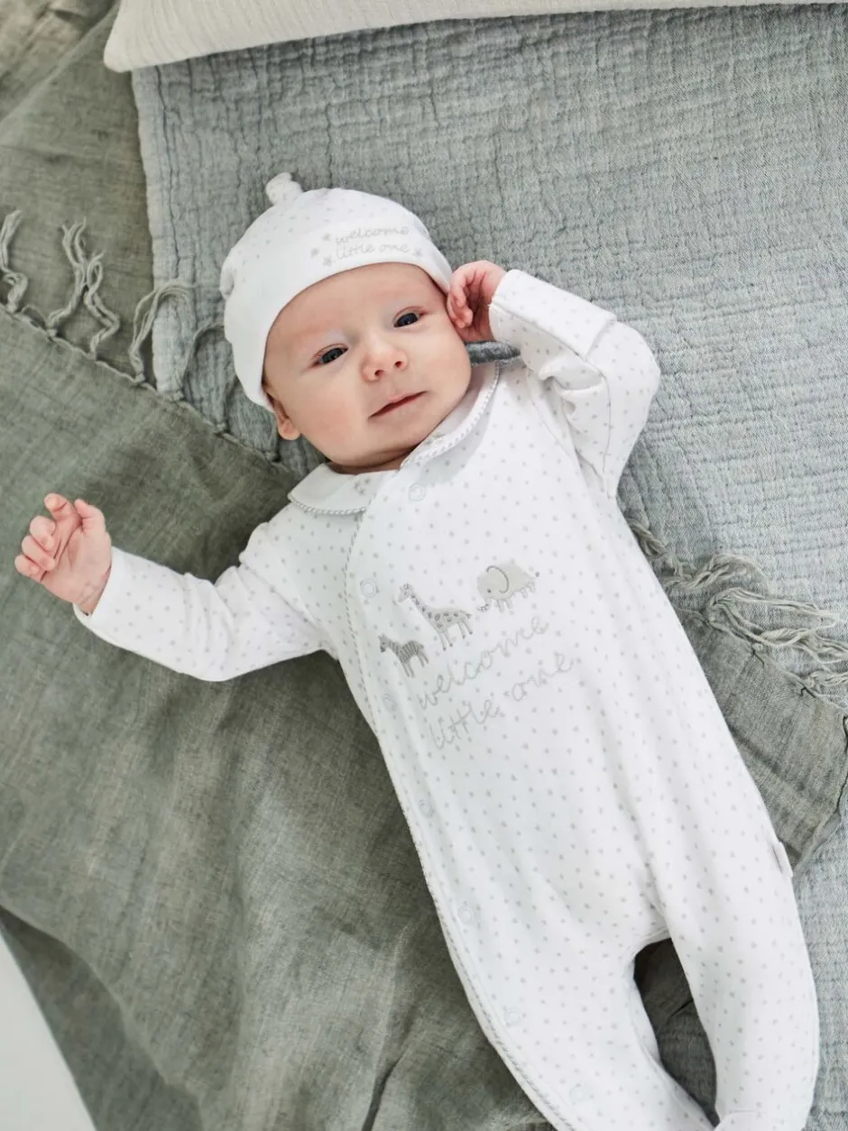 Mutsjes En Antikrabwantjes|Mutsen, Handschoenen En Sjaals*Jojo Maman Bébé - Welcome Little One babymuts