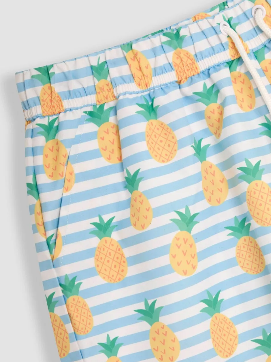 Badkleding|Jojo Maman Bébé ananas zwemshort voor heren