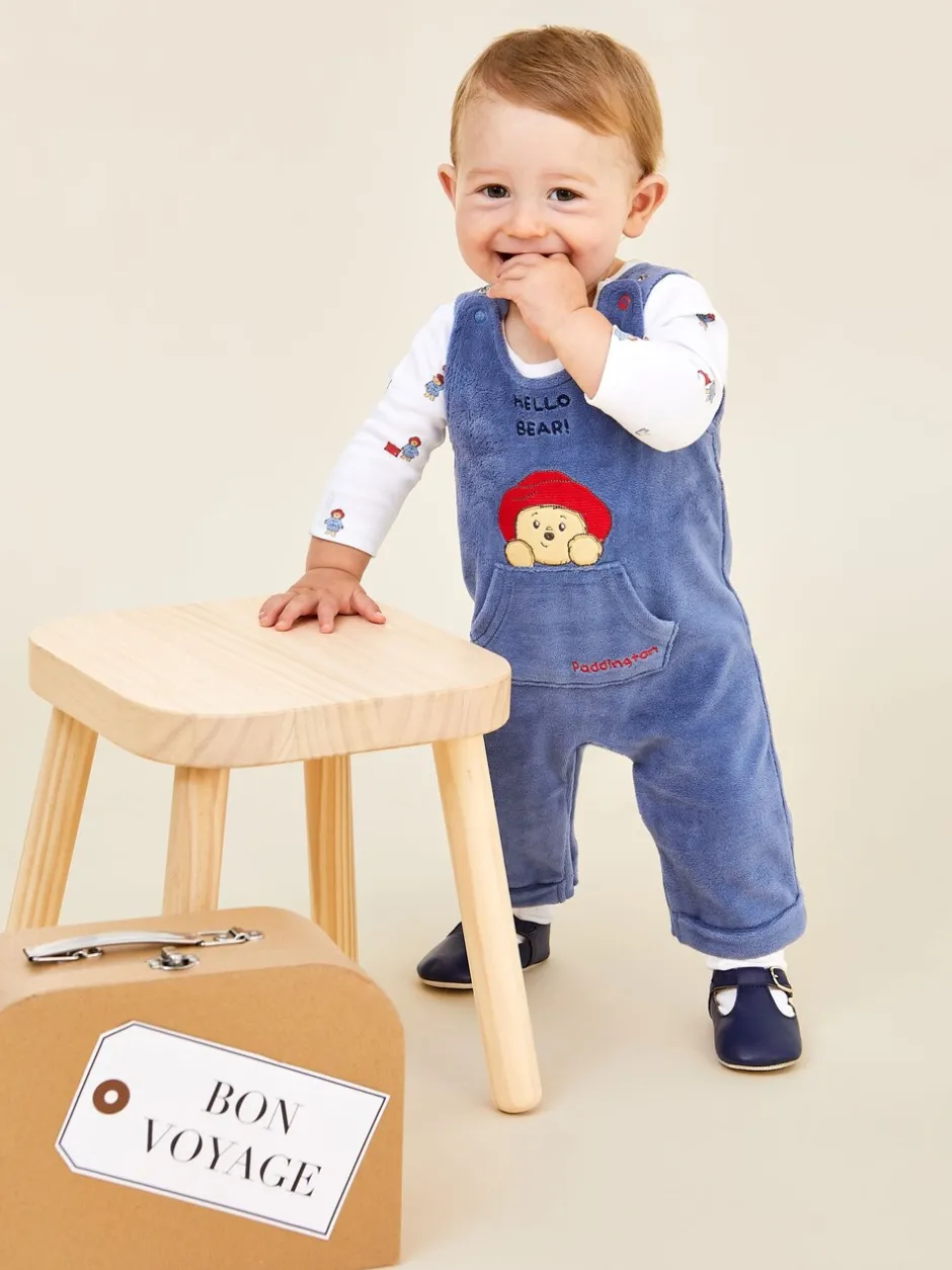 Rompertjes En Tuinbroeken*Jojo Maman Bébé Appliqué Dungaree Set